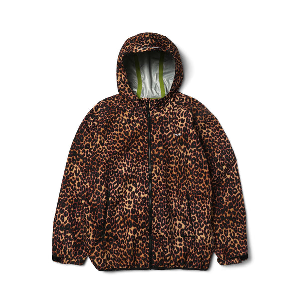 Rainier Printed Shell Jacket (Brown)