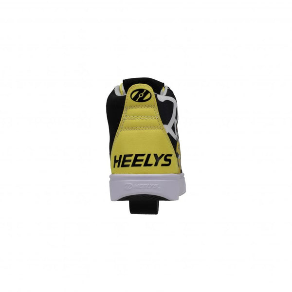 Heelys x Minions Racer 20 Minions - Black / White / Yellow - Skatewarehouse.co.uk