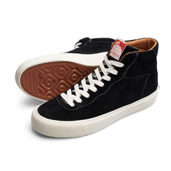 VM001 Suede HI (Black / White) Shoes - UK 6.5