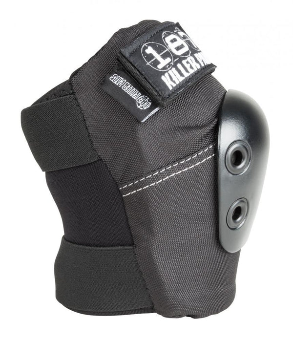187 Killer Pads Slim Elbow - Black - Skatewarehouse.co.uk