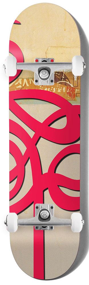 Girl Jenkins Swirls Rick McCrank x Venom Custom Complete Skateboard - 8.5" - Skatewarehouse.co.uk