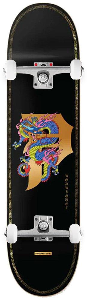 Primitive Rodriguez Honor Deck Black x Venom Custom Complete Skateboard - 8.25
