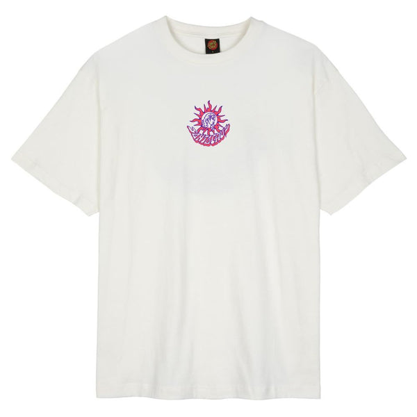 Santa Cruz T-Shirt Knibbs Minds Eye T-Shirt - Optic White - Skatewarehouse.co.uk