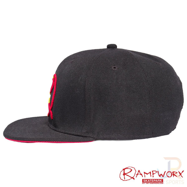 Rampworx Snapbacks LE 97.8 - Black / Rasta / Black