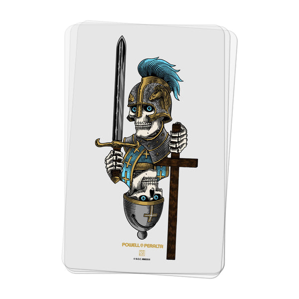 Powell Peralta Dan Corrigan 'Chess Skulls' Sticker Pack (10 Pack)