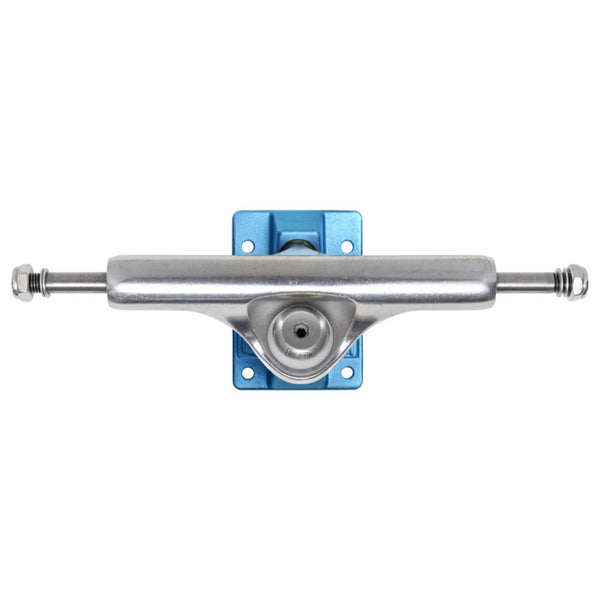 Slappy ST1 Inverted Hollow Lights / Ultra Low Kingpin Polished / Light Blue Skateboard Trucks - 5.75