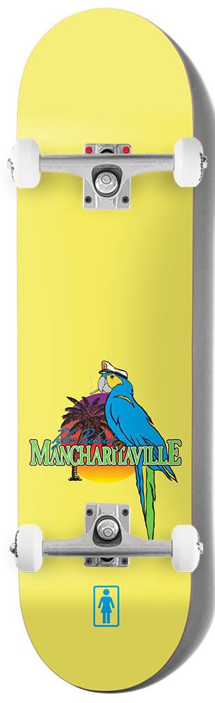 Girl Mancharitaville Tyler Pacheco x Venom Custom Complete Skateboard - 8.0" - Skatewarehouse.co.uk