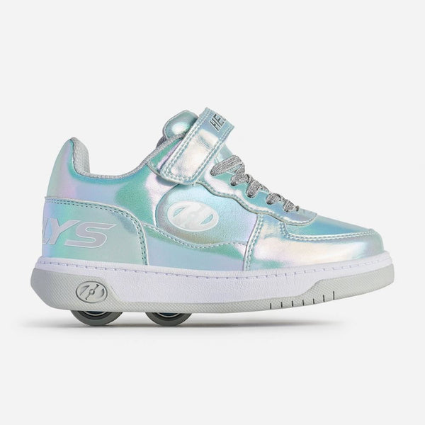 Heelys X2 Rezerve Low X2 - Silver / Grey / White - Skatewarehouse.co.uk