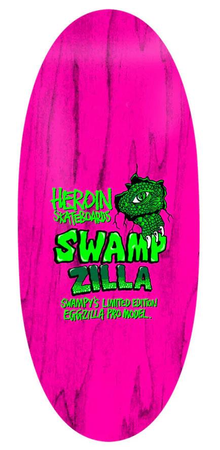 Heroin Swampzilla Skateboard Deck - 13