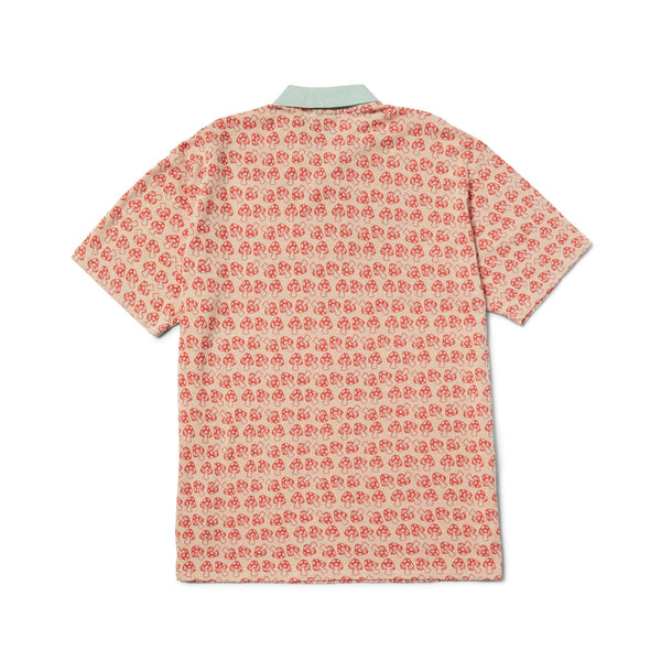 Microdose Knit S / S Polo (Red)