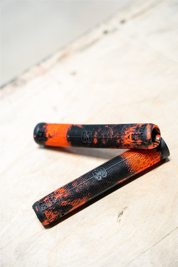 CORE Skinny Boy Handlebar Grips Soft 170mm – Lava - Skatewarehouse.co.uk