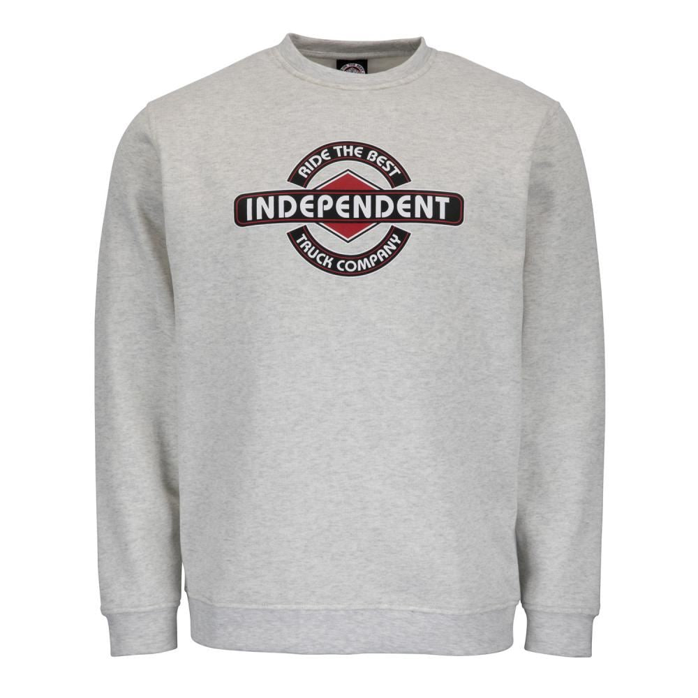 Independent Crew RTB Bar Crew - Athletic Heather - Skatewarehouse.co.uk