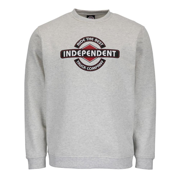 Independent Crew RTB Bar Crew - Athletic Heather - Skatewarehouse.co.uk