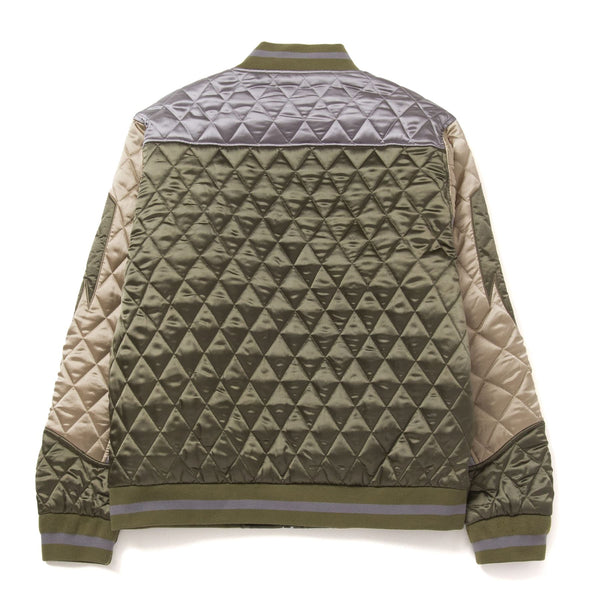 HUF Lightning Bomber Jacket (Olive) - XS