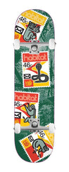 Habitat Postage Scatter Red x 32.25" (WB 14.25") x Venom Custom Complete Skateboard - 8.25"