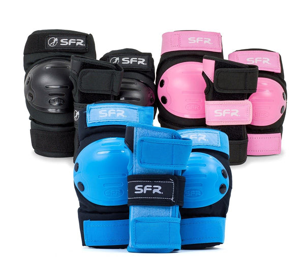 SFR Youth Ramp Triple Pad Set - Black / Pink