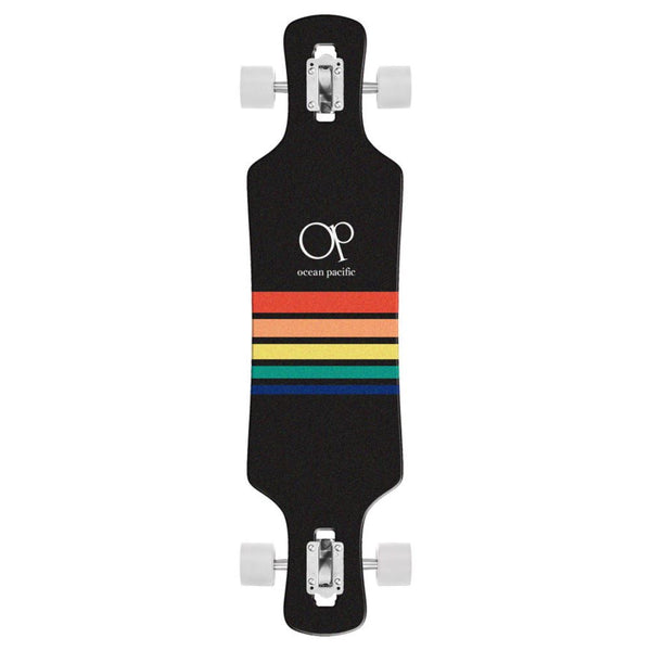 Ocean Pacific Sunset Drop Through Longboard Pink / White 39