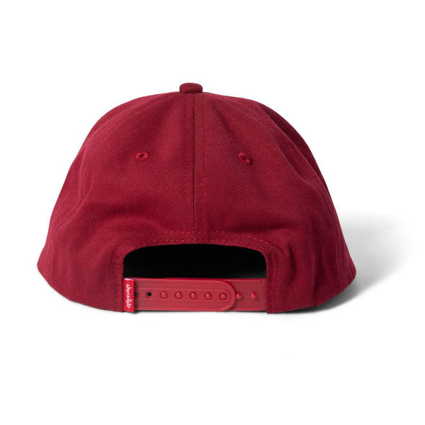 Chocolate Comic 6 Panel Cap Burgundy