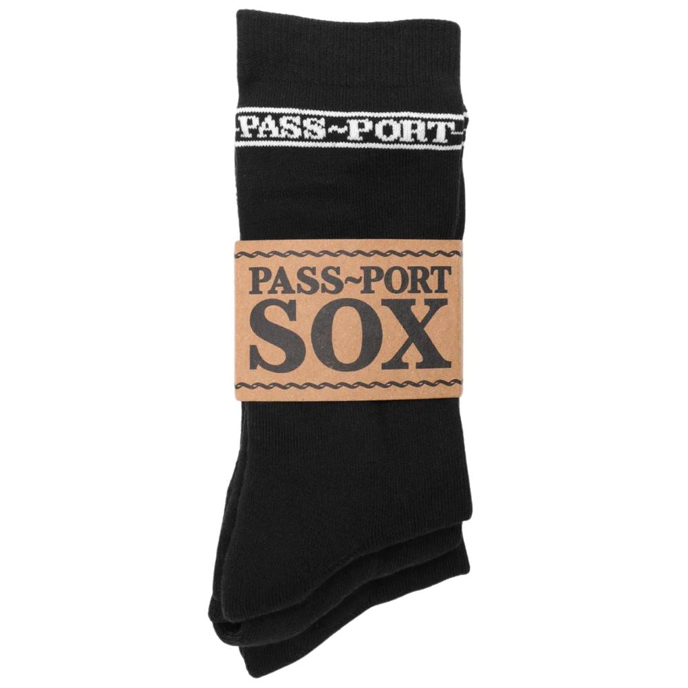 Pass~Port Hi Sox 3 Pack (Black) Accessories - One Size