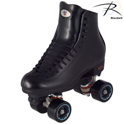 Riedell 120 UpTown - Black - Width Wide D Quad Skates