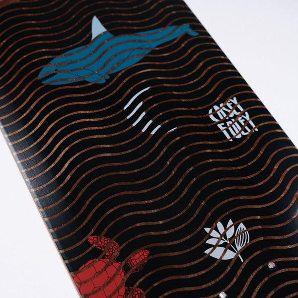 Magenta Casey Foley Deep Series Skateboard Deck - 8.5