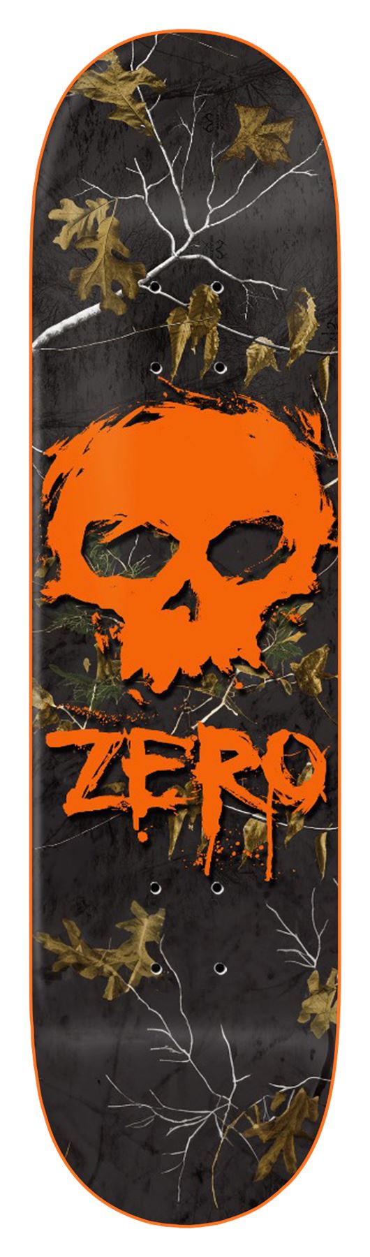 Zero Skateboard Realtree Blood Skull Skateboard Deck - 8.25
