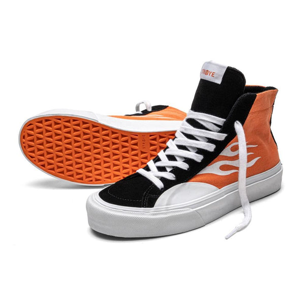 Straye Footwear Hiland XR - Dane Orange Canvas - Skatewarehouse.co.uk