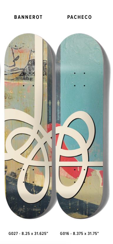 Girl Jenkins Swirls Tyler Pacheco Skateboard Deck - 8.375