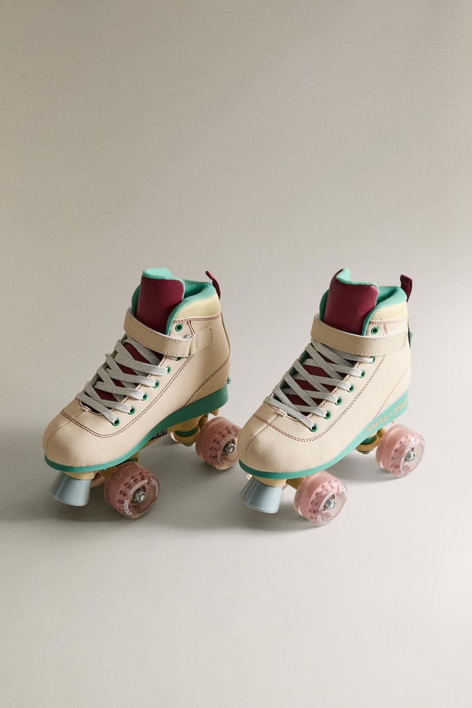 CREAM x ZARA Scoop Quad Roller Skates, Adjustable