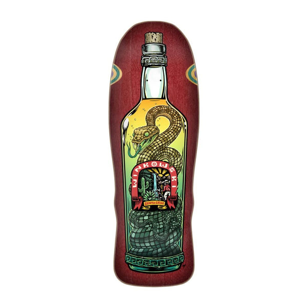 Santa Cruz Shaped Winkowski Agave Snake Pro Skateboard Deck
