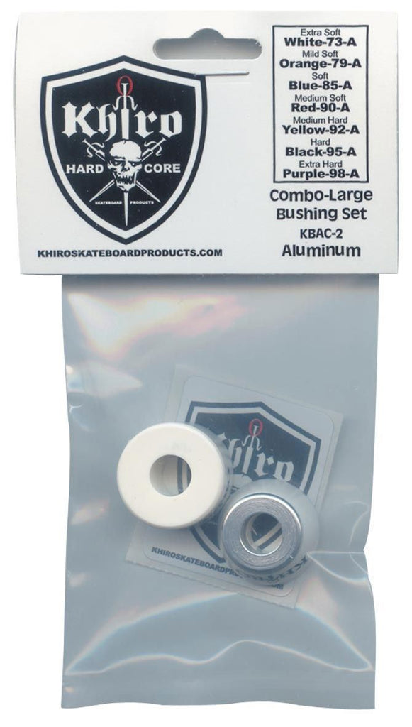 Khiro Kbac2 Race Bushings (Alu) - White 73A