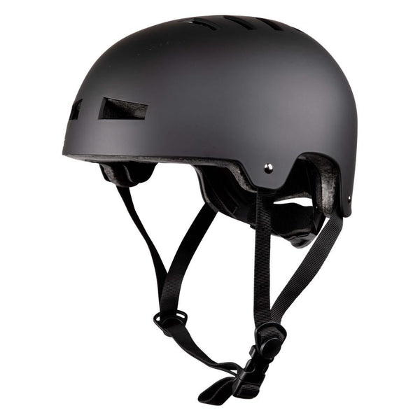 Heelys Helmet F2 Helmet - Black / White Matte - Skatewarehouse.co.uk