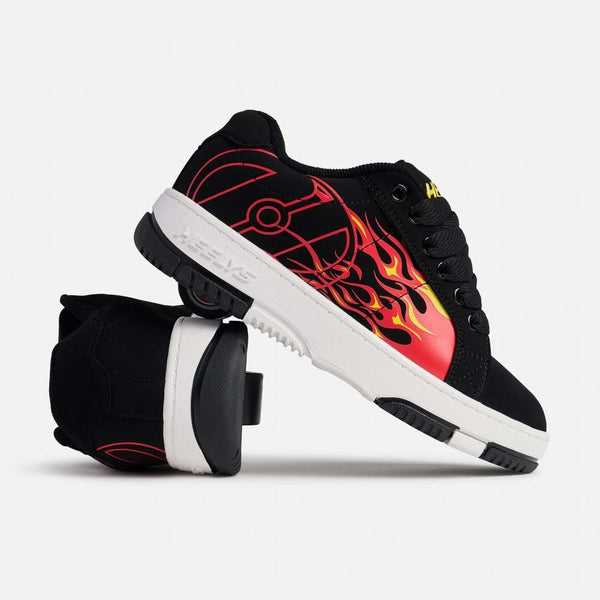 Heelys Kolect Prints - Black / Red - Skatewarehouse.co.uk
