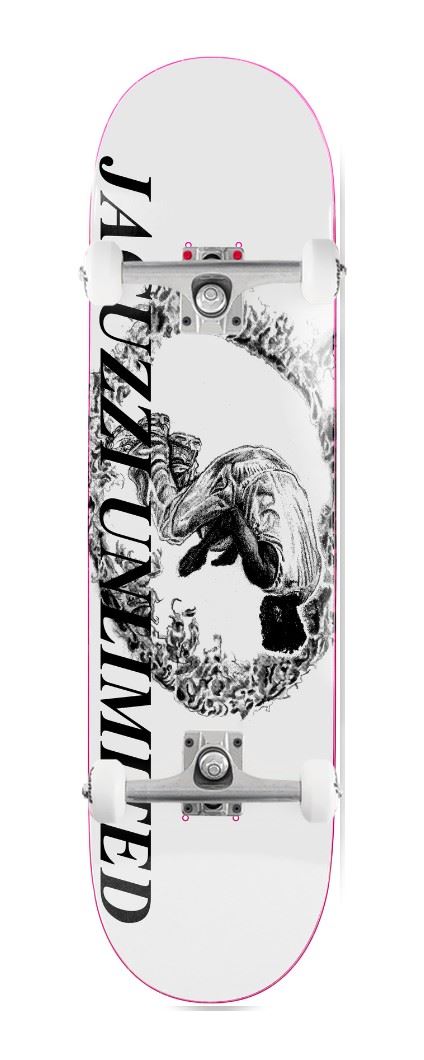 Jacuzzi Unlimited Tony Latham Ring Of Fire EX7 x Venom Custom Complete Skateboard - 8.25