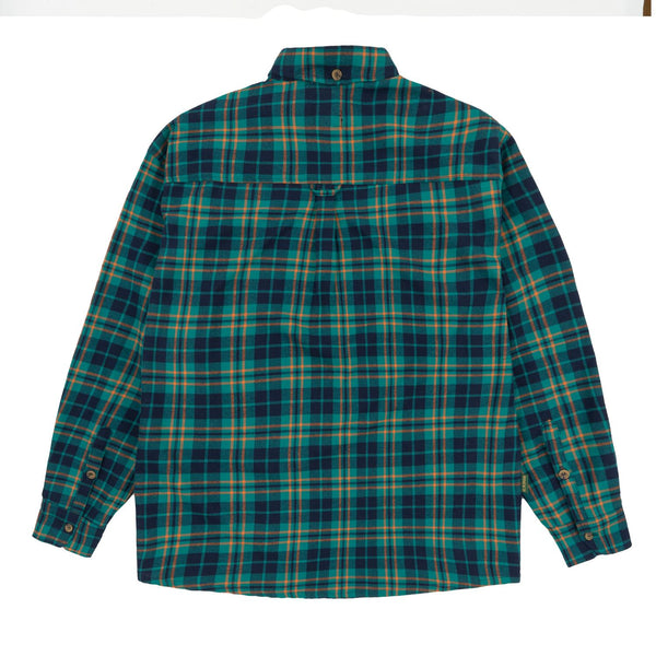 Magenta Jazz Flannel Shirt Green - Skatewarehouse.co.uk