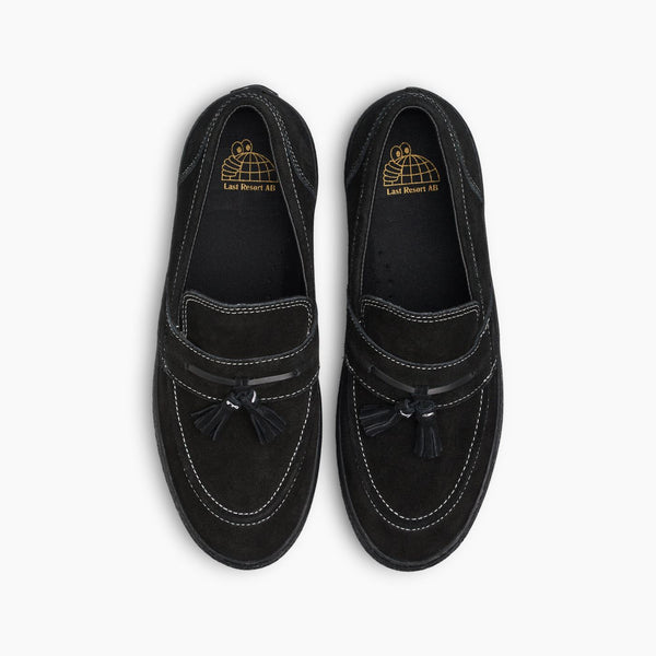 VM005 Loafer (Black / Black / White Stitch) Shoes - UK 11