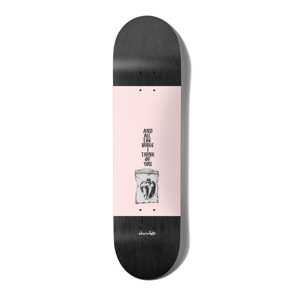 Chocolate Skateboard White Lines Jordan Trahan Skateboard Deck - 8.25"