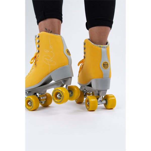Rio Roller Signature Quad Skates - Yellow - Skatewarehouse.co.uk