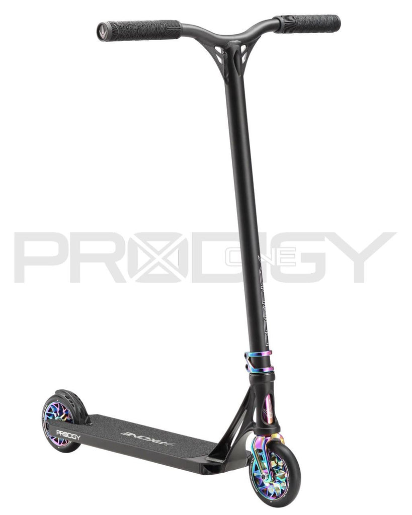 Blunt Prodigy X One - Prodigy X One Complete - Black / Oil Slick Stunt Scooter