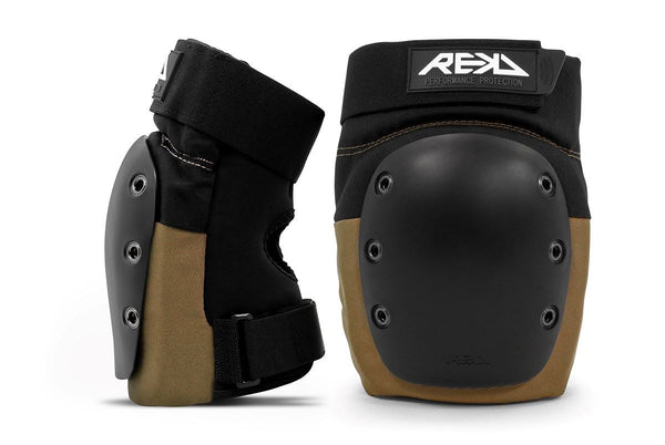 REKD Ramp Knee Pads - Black / Khaki
