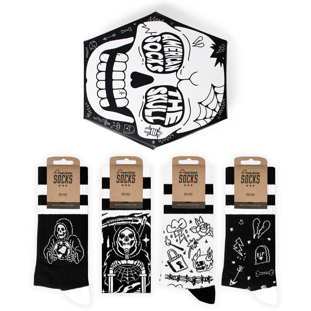 American Socks The Skull - Giftbox - One Size Socks