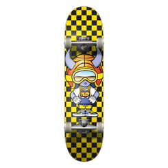 Speed Demons Baller Black / Yellow Checks Complete Skateboard - 7.75"