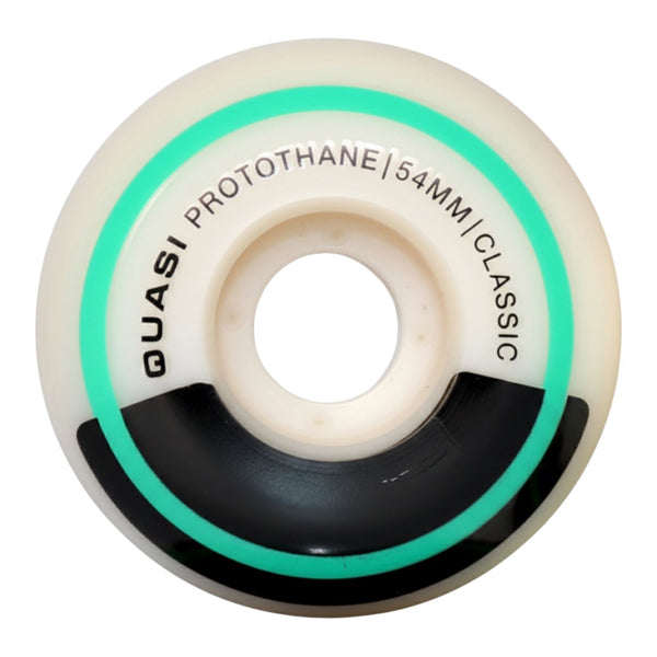 Quasi P-Class Classic Shape (Green) Skateboard Wheels - 54mm