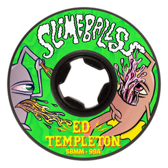 Slime Balls Skateboard Wheels Templeton Vomit 99a - Black - Skatewarehouse.co.uk