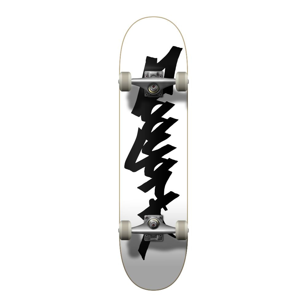 Zoo York OG 95 Tag White / Black Complete Skateboard - 8.25"
