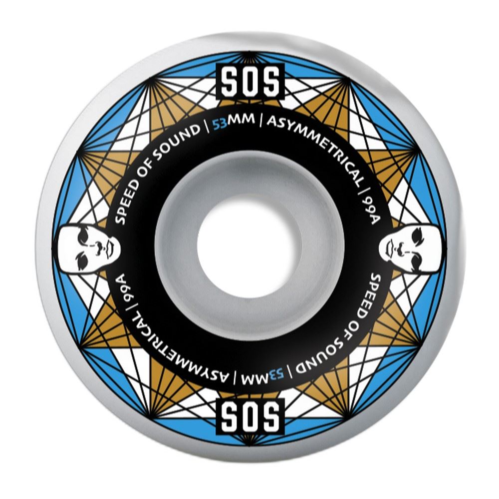 Opera SOS Heaters Asymmetrical 99a Candle White Skateboard Wheels