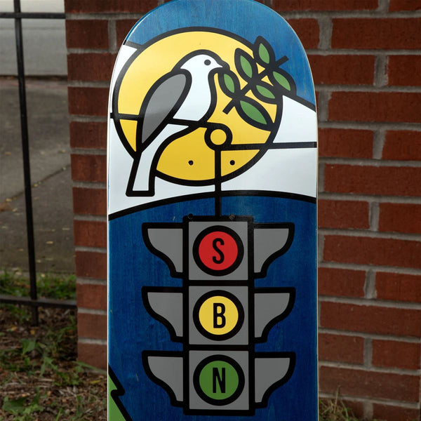 Habitat Silas Baxter-Neal 'Sunny Afternoon' Skateboard Deck - 8.25
