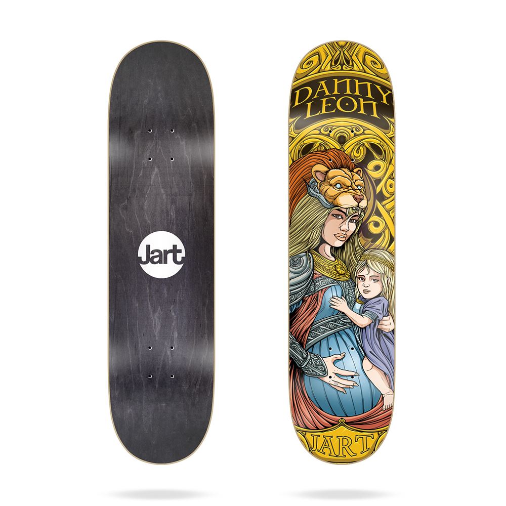 Jart Viking Leon LC Jart Skateboard Deck - 8.25" - Skatewarehouse.co.uk