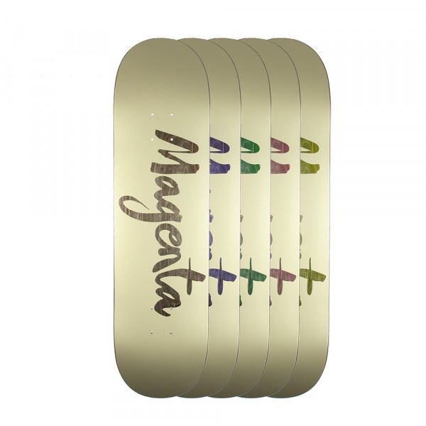 Magenta Big Brush Team Skateboard Deck - 8.4" - Skatewarehouse.co.uk