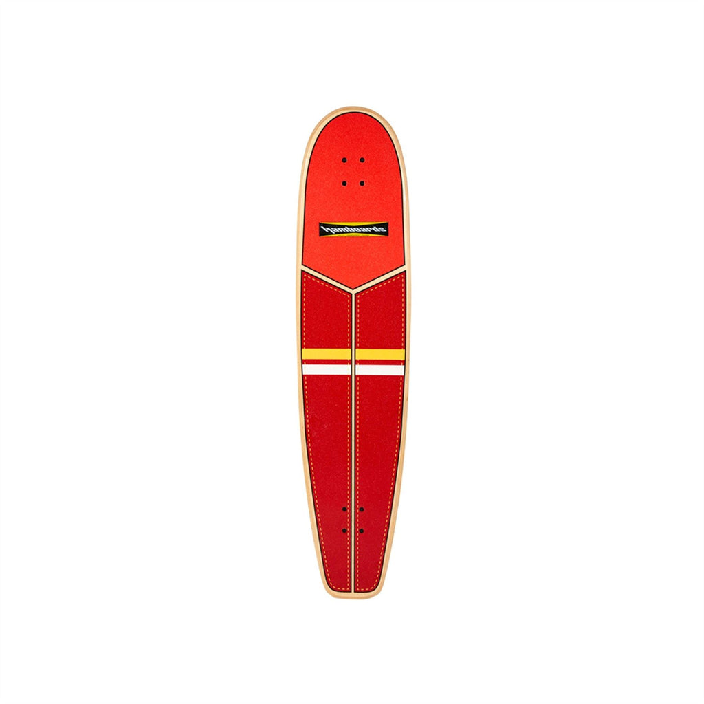 Hamboards - The Huntington Hop - Red / Orange / Yellow / White - Deck Only - 45"